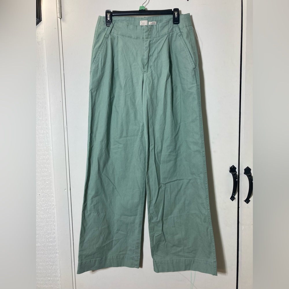 A New Day Mint High-Rise Wide Leg Pants Women’s 4
